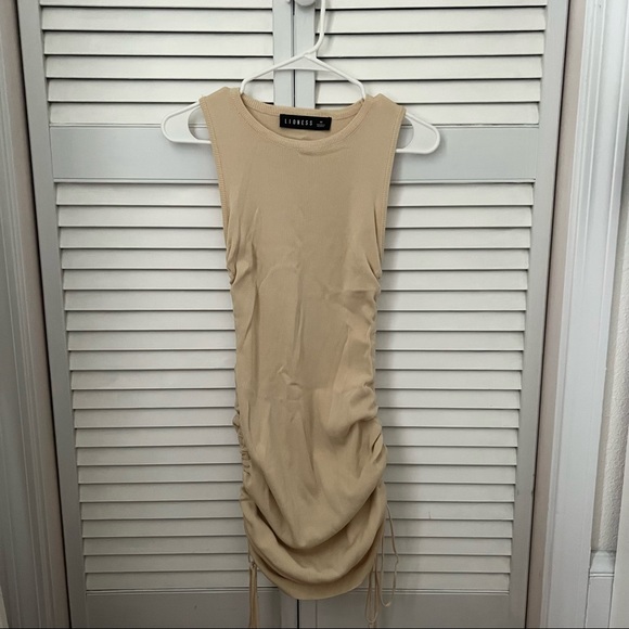 Lioness Military Minds Dress in Ecru - Picture 2 of 5